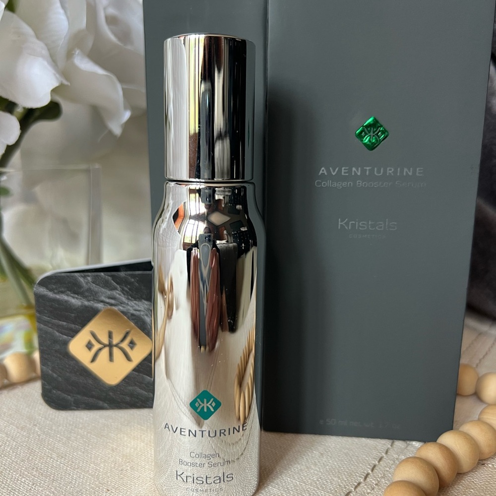 Kristals: Aventurine Collagen Boosting
Serum (50 MI)